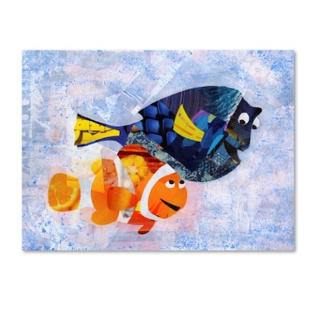 Artpoptart 'Clownfish' Canvas Art,35x47